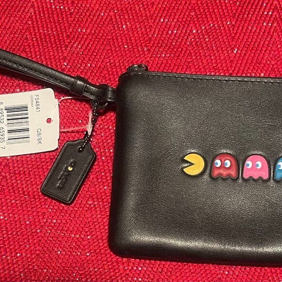 Coach Handbags - COACH Pac-Man Wristlet F54841